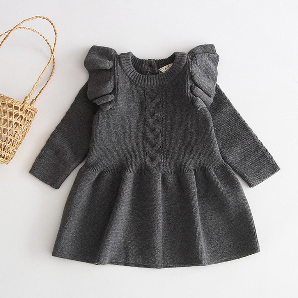 Baby Warm Knit Dress – Sweet Comfort & Timeless Style