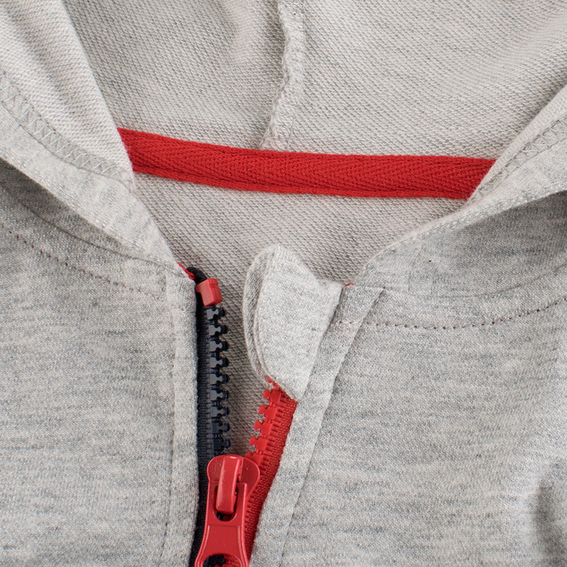 Boys’ Cotton Zipper Sweater