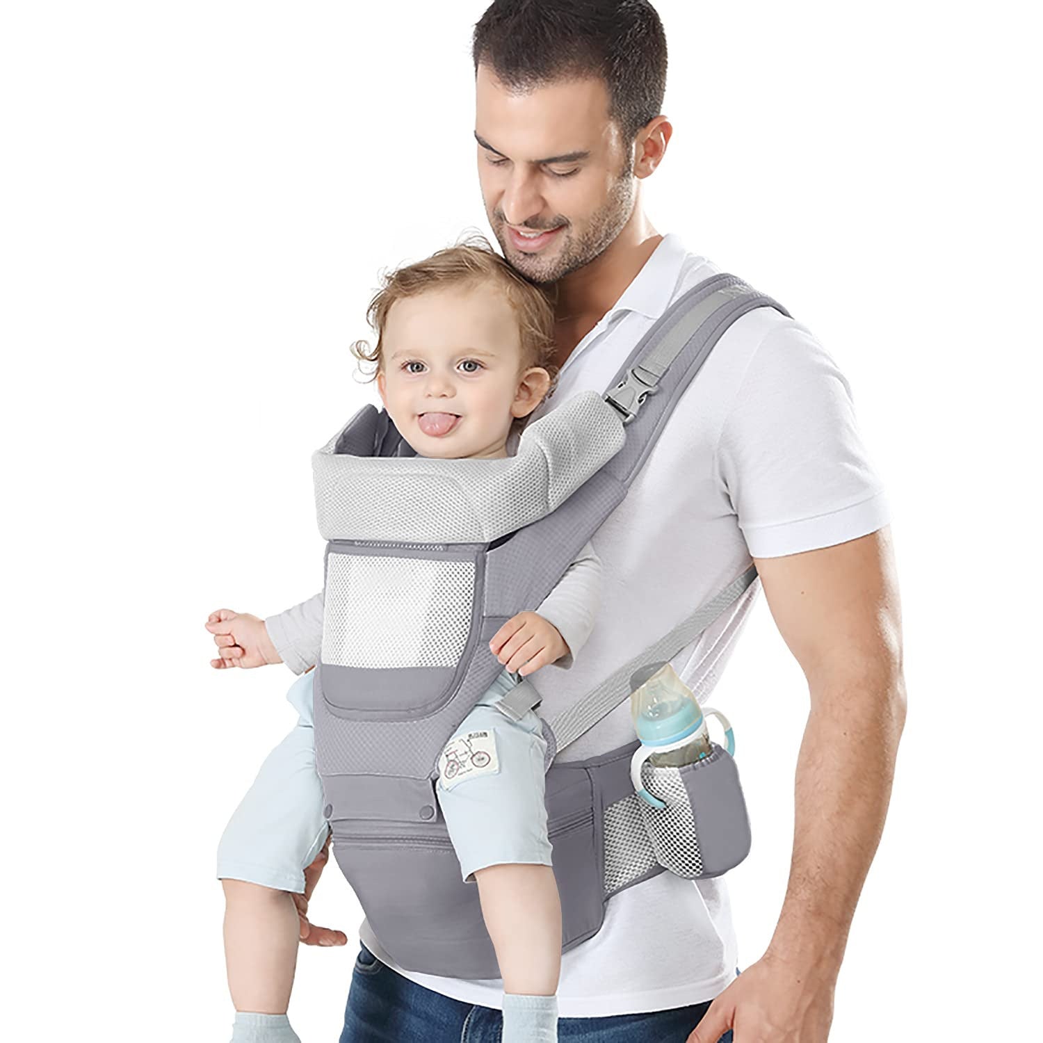 Versatile Hug Style Baby Carrier – Comfort for You and Your Baby - Little Dreamers Kingdom
