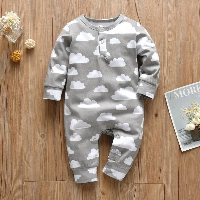 Newborn Baby Boys Girls Romper Jumpsuit Infant Kids Clothes - Little Dreamers Kingdom