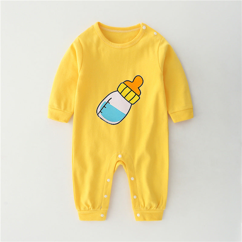 Lightweight Cotton Baby Jumpsuit – Perfect for Spring and Autumn - Little Dreamers Kingdom