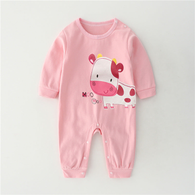 Lightweight Cotton Baby Jumpsuit – Perfect for Spring and Autumn - Little Dreamers Kingdom
