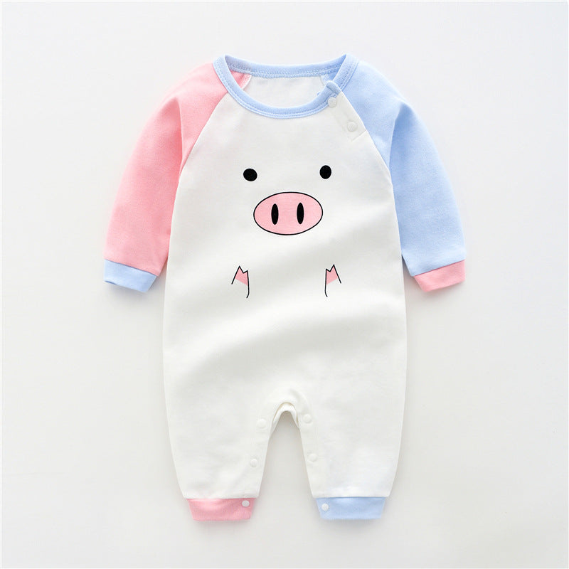 Lightweight Cotton Baby Jumpsuit – Perfect for Spring and Autumn - Little Dreamers Kingdom