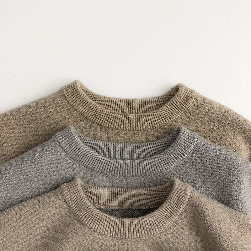 Animal Friends Knitted Sweater – Cozy, Cute & Playful - Little Dreamers Kingdom