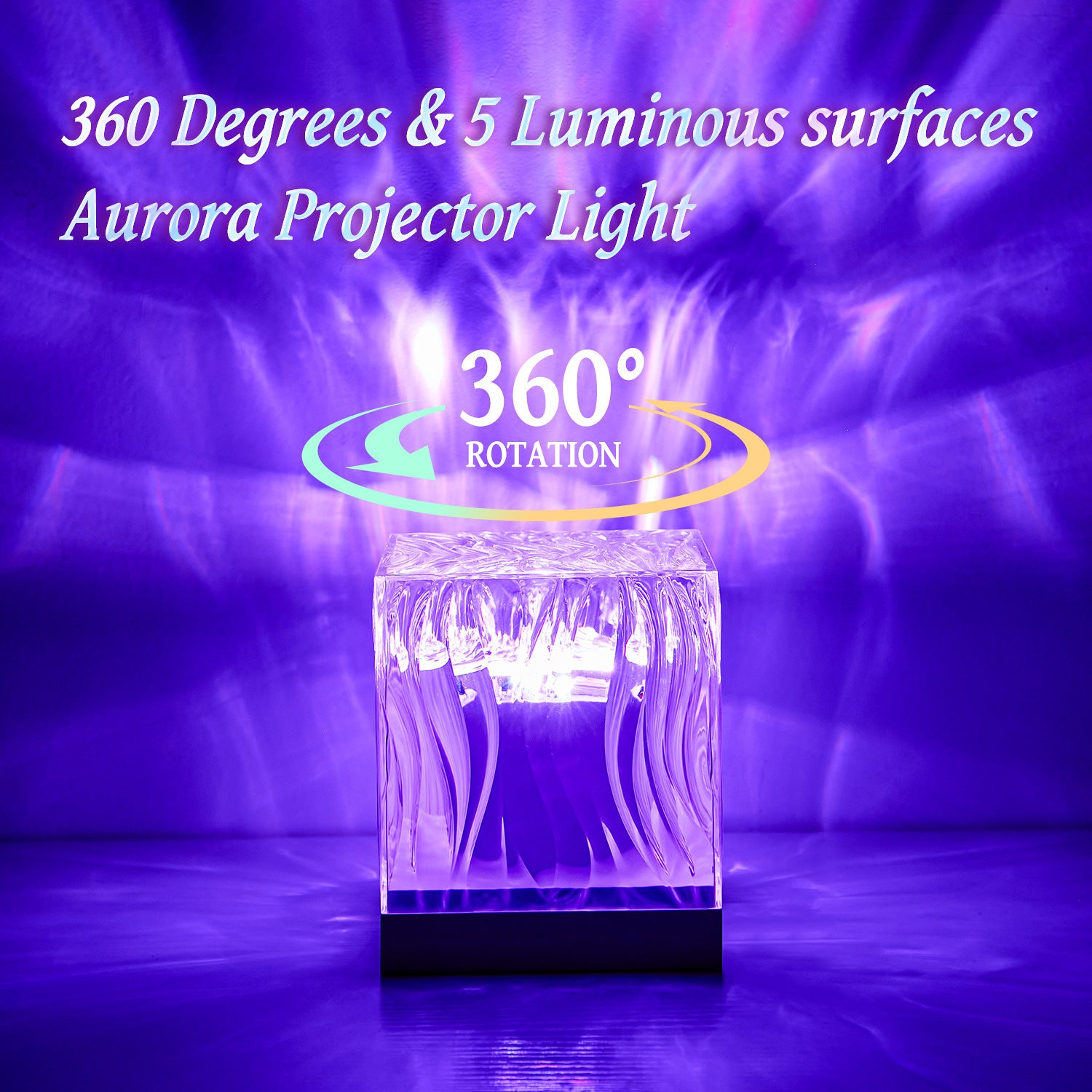 Northern Lights Water Ripple Projection Lamp – Create Your Dreamy Atmosphere - Little Dreamers Kingdom