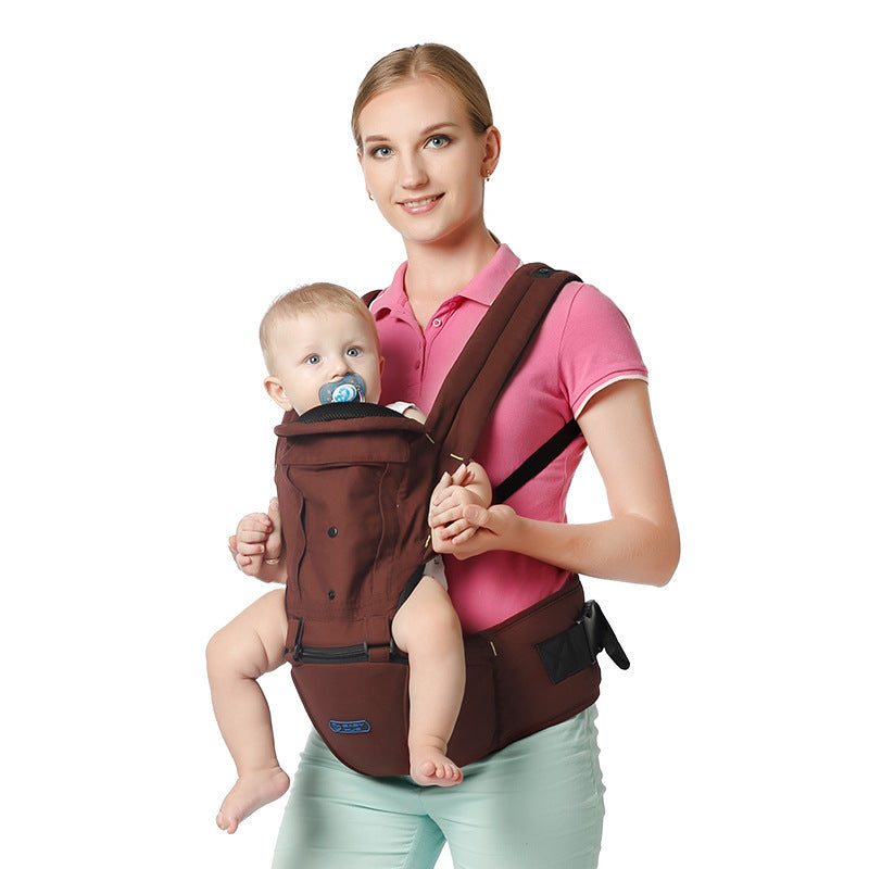 Multifunctional Cotton Baby Carrier – Comfort and Versatility for Every Adventure - Little Dreamers Kingdom