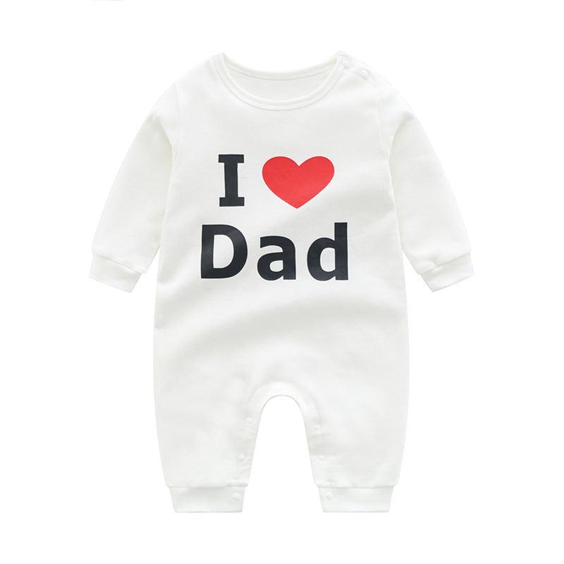 Newborn Baby "I love Mom/Dad" Onesie - Little Dreamers Kingdom