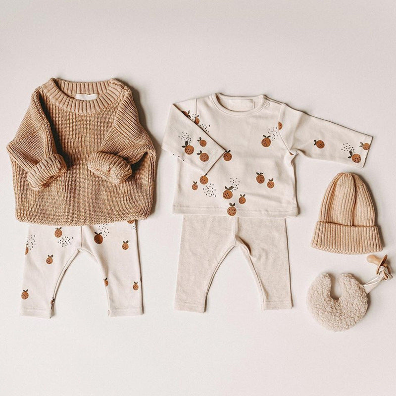 Organic Baby Fruit 2-Piece Set - Little Dreamers Kingdom