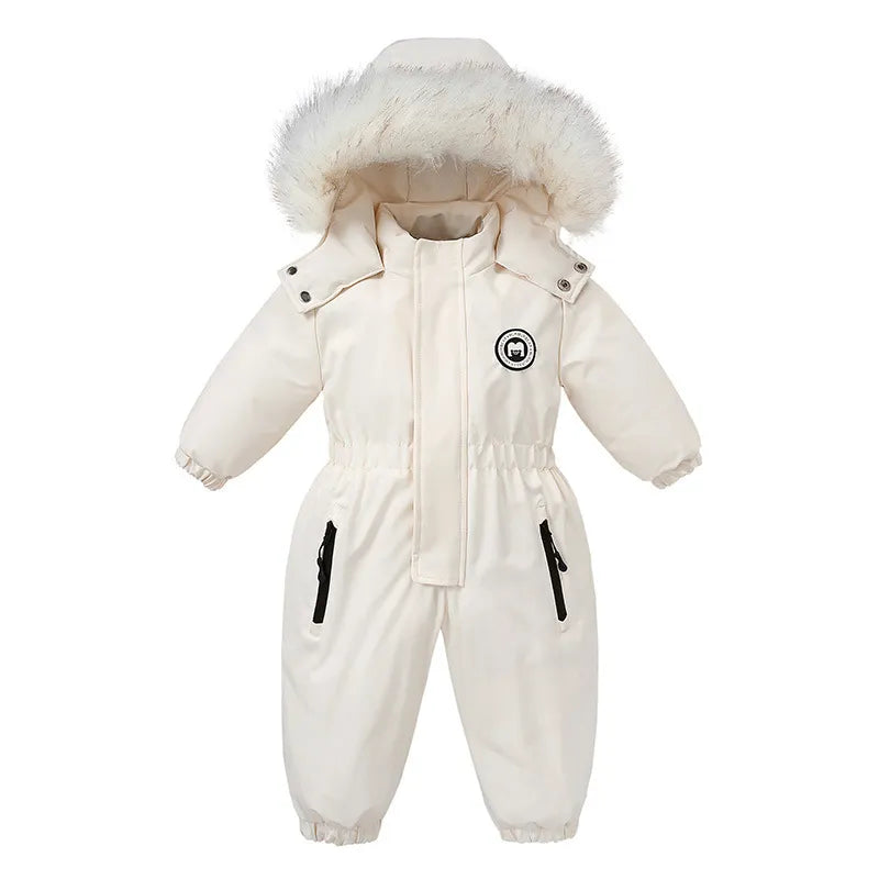 Baby Clothes Thicken Warm Jumpsuits Snowsuits - Little Dreamers Kingdom