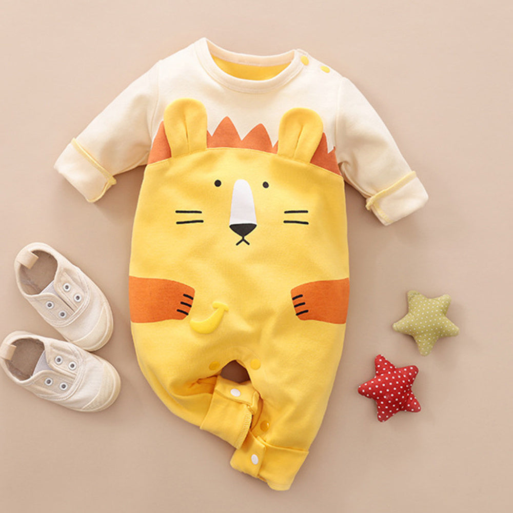 Lion Baby Romper - Little Dreamers Kingdom
