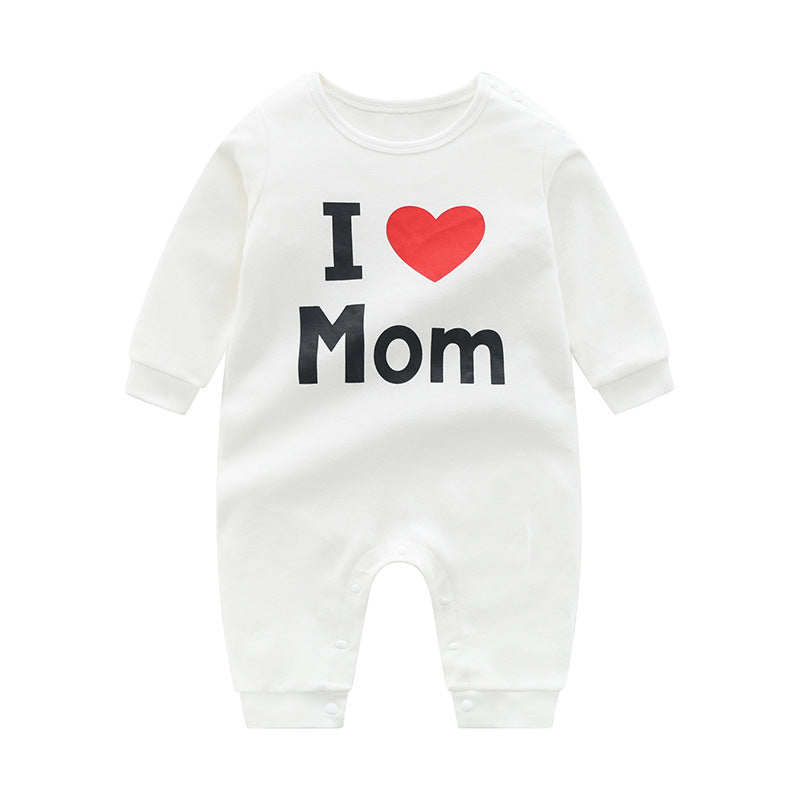 Newborn Baby "I love Mom/Dad" Onesie - Little Dreamers Kingdom