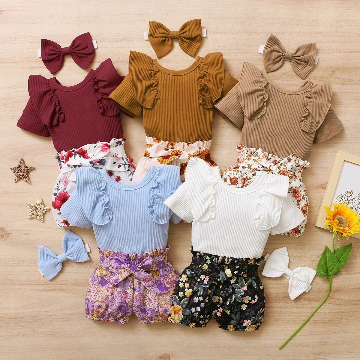 Baby Girl Clothes Set Newborn Kids Clothing Children Toddler - Little Dreamers Kingdom