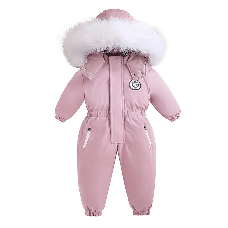 Baby Clothes Thicken Warm Jumpsuits Snowsuits
