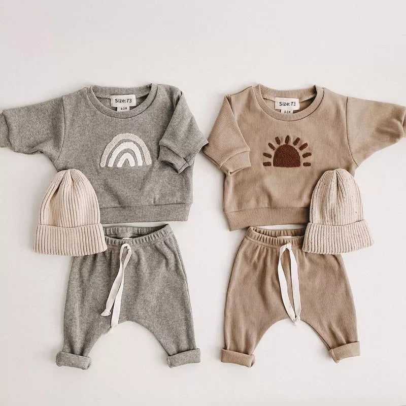 Spring Autumn Baby Boy Girls Clothes Cotton Girl Clothing Sets - Little Dreamers Kingdom