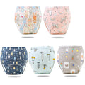 6-Layer Reusable Diapers – Waterproof Cotton Diaper Shorts for Boys and Girls - Little Dreamers Kingdom