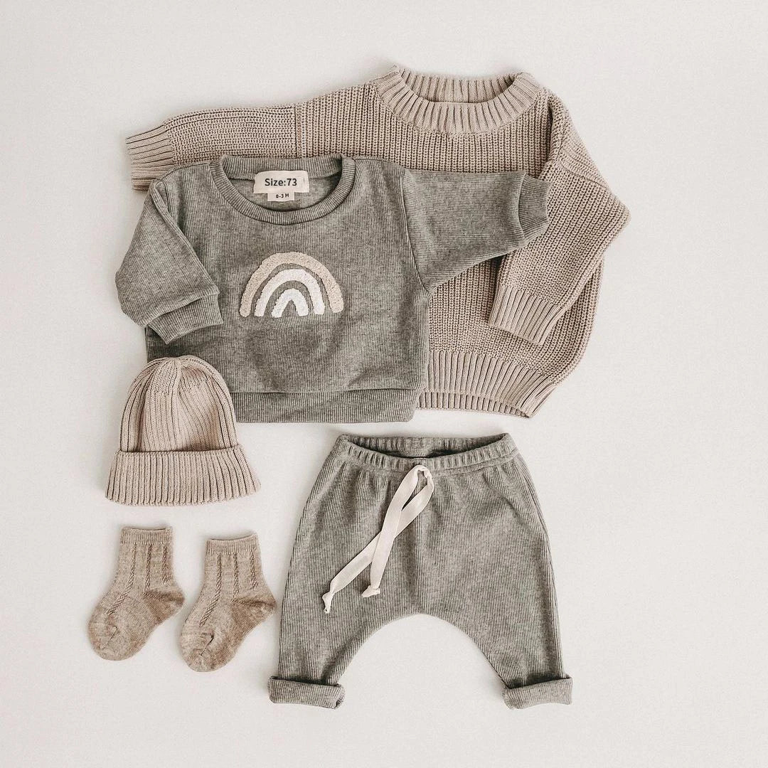 Spring Autumn Baby Boy Girls Clothes Cotton Girl Clothing Sets - Little Dreamers Kingdom
